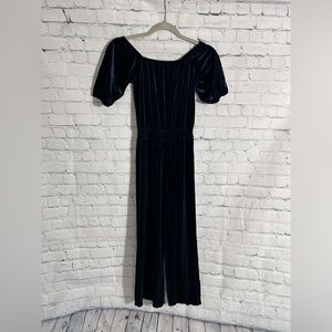 Old Navy Velvet/Velour Pants Romper Size L